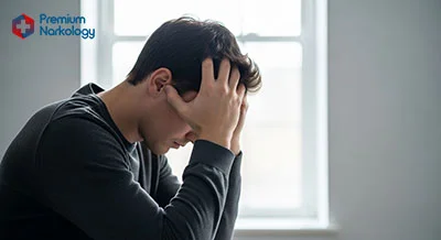 Мужчина руками держится за голову